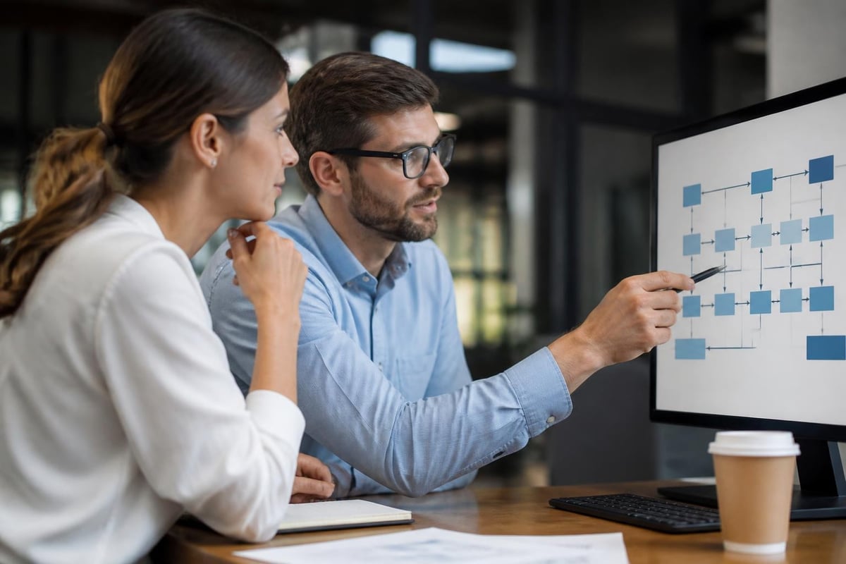 Business process mapping