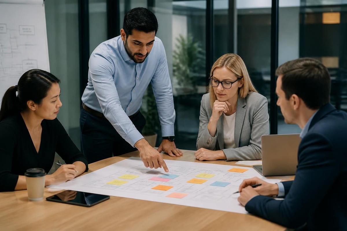 Process mapping workflow