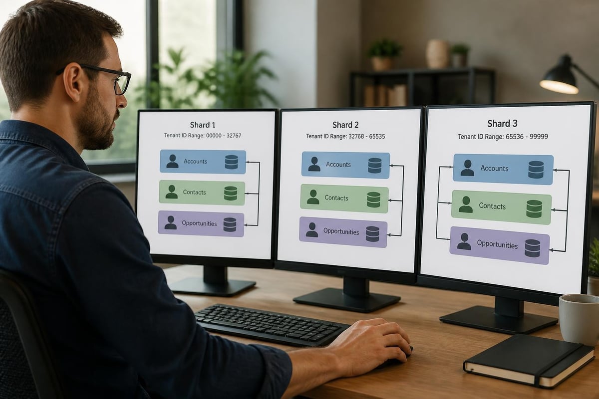 Database sharding strategy