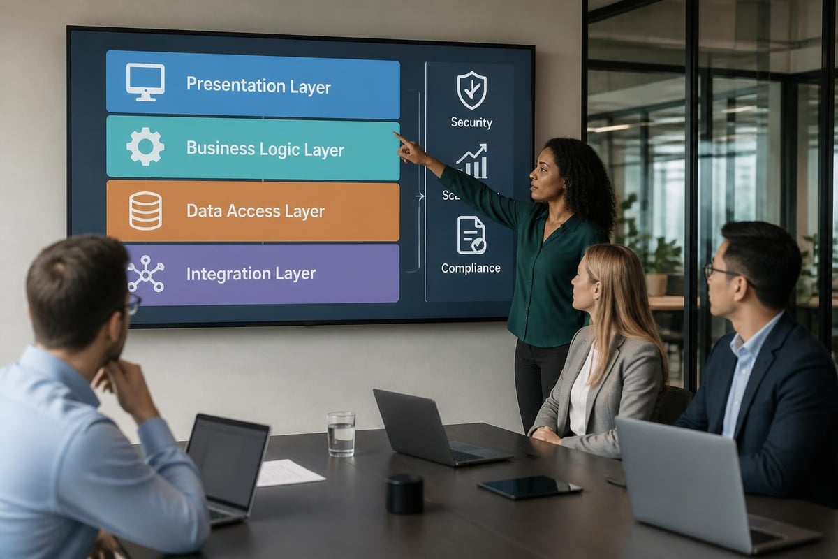 Enterprise architecture layers