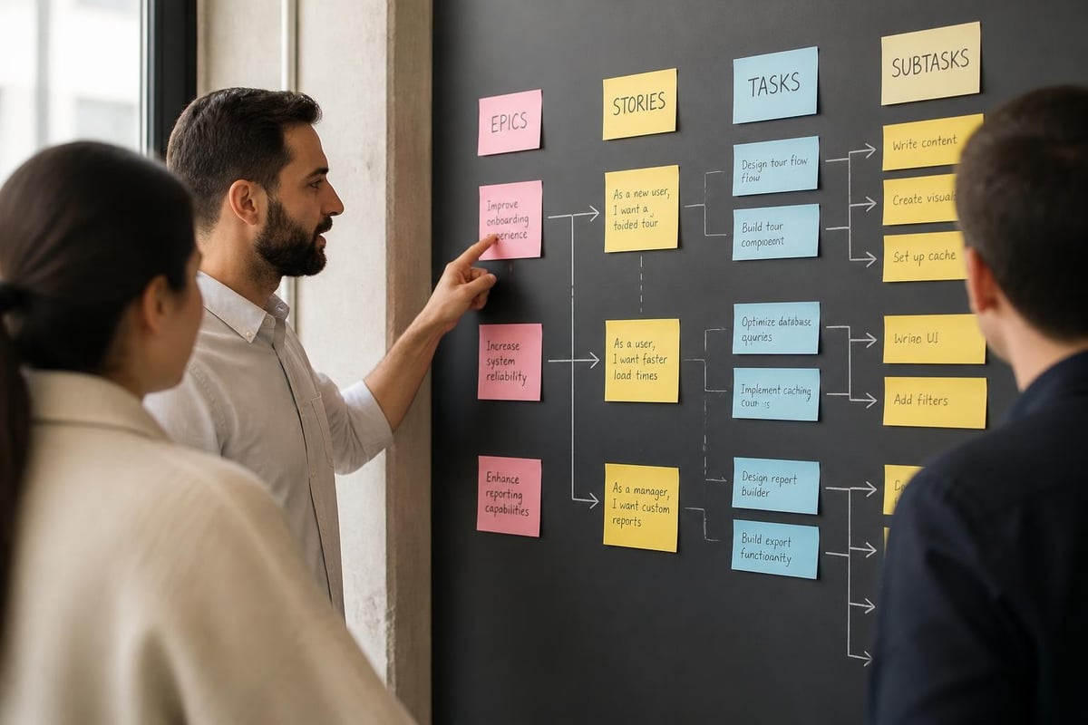 Jira issue hierarchy