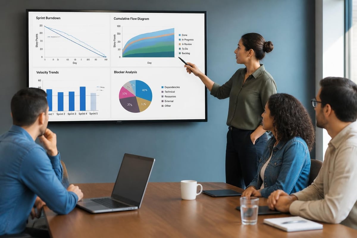 Jira reporting dashboard